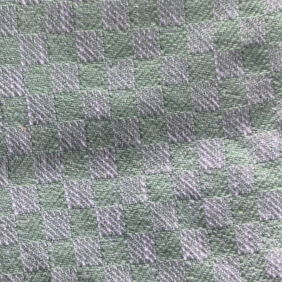 Zara Green Checkered Trousers - Picture 7 of 7